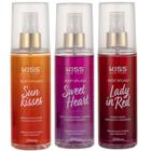 3UN Body Splash Sun Kisses Sweet Heart Lady In Red Kiss