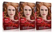 3un Coloração Kit Beautycolor 96.44 Ruivo Claro Indecifrável