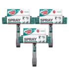 3Un Limpa Vidro Spray com Rodinho Emborrachado 230Ml Atacado