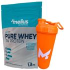 3W PURE WHEY 1.8 Kg + Coqueteleira 700 ML - MELIUS