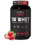 3w Whey Hard 907g Morango - Hardcore Sport Nutrition