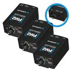 3x - Amplificador de fone PM2 ( XLR + P10) - Whitech