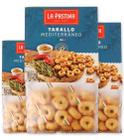 3X Biscoito Tarallo Italiano Mediterrâneo La Pastina 200G