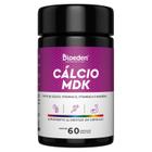 3x Cálcio MDK- 60 Cápsulas Matéria Prima Importada Carbonato de Cálcio Vitamina D3 Vitamina K2 Magnésio Musculos Ossos