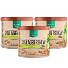 3x Collagen Renew Hidrolisado Sabor Maça Verde Nutrify 300g