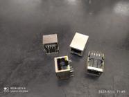 3x Conector Rj45 Blindado Com Led Femea 90 Pulsejack