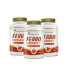 3x Ferro Quelato + Vitamina C 60 caps Flora Nativa - Flora Nativa do Brasil