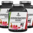 3x Hydromorph Whey Morango 5lbs (Proteína Isolada e Hidrolisada) - Demons Lab