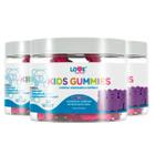 3x kids gummies inove nutrition 30 gomas sabor uva