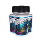 3x l-carnitina 2300 com chromium 480ml  açai com guarana