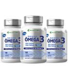 3X Omega 3 1360mg Epa Dha Selo Ifos Pureza 270cáp - Ecomev