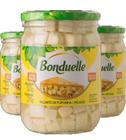 3X Palmito De Pupunha Picado Bonduelle 520G