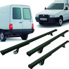 3x Rack Teto Roca Bagag Fiat Fiorino Furgão 05/ 13 187-3 - Automotive Shop