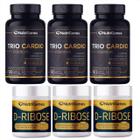 3x Solução De Sinatra - Trio Cardio + D- Ribose Nutrigenes