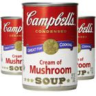 3x Sopa CAMPBELL'S Creme de Cogumelo 295g