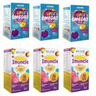 3x Super Ômega 3 + 3x Imunese Kids 16 Vitaminas- Ekobé Kids