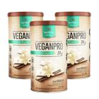 3x Vegan Pro 450g Nutrify - Proteína 100% Vegetal Arroz/Ervilha