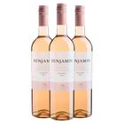 3x Vinho Argentino BENJAMIN NIETO Rosé Suave 750ml