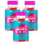 3x Vitamin Gummies Cabelos, Pele E Unhas- Global- 60 Gomas - Global Suplementos