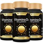 3x vitamina d3 2000ui 30caps premium hf suplements