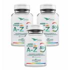 3x Vitasoft A- Z + Ômega - Polivitamínico Global Suplementos