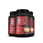 3x whey isolado protein baunilha 900g hf suplementos