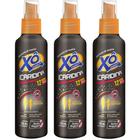 3x Xô inseto icaridina repelente de insetos proteção prolongada 12 horas de proteção spray 100ml