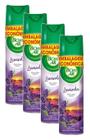 4 Air Wick Bom Ar Adorizador Aroma Campos De Lavanda 360ml