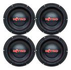 4 alto falantes spyder subwoofer 12 pol nitro 700w rms 4 ohms g5 preto