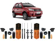 4 Amortecedor + Kit Dianteiro Traseiro Ecosport 2003 A 2012