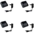 4 Base com Fonte Para Rádio Baofeng UV-5R UV-6R - Lellis Rocha