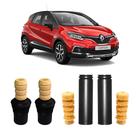 4 Batente Parcial Dianteiro + Traseiro Captur 2019 2020 2021 - Auto Flex