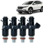 4 bicos injetores civic fit city crv 1.4 1.5 16v 16450rnaa01 - GENUINE