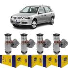 4 Bicos Injetores Gol 1.0 8V 16V 2003 A 2020 Iwp058 Magneti - Magneti Marelli