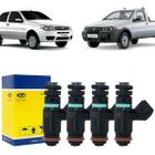 4 bicos injetores uno palio strada uno 1.0 1.4 flex ipe024 - MAGNETI MARELLI