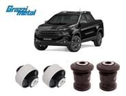 4 Buchas Balança Dianteira Fiat Toro 2016 2017 2018 2019 20 - Grazzimetal