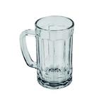 4 Caneca De Vidro Para Chopp Cerveja 390ml Reforçada Bar - Monaliza