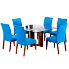 4 Capas Lisa Pra Cadeira De Jantar 60 X 50 Com Elástico