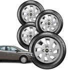 4 Carlota Onix Prisma 2013 2016 Aro 14 + Emblema