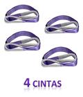 4 Cintas Elevação Carga 1ton X 1,2 Mts Violeta Fator Seg 7:1