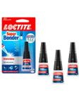 4 Colas Super Bonder Loctite Original Instantânea Multiuso