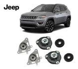 4 Coxim Da Suspensão Dianteira Traseira Jeep Compass 2016 2017 2018 2019