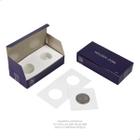 4 Cx Coins Holder Porta Moedas Autocolante 3bzn 37mm