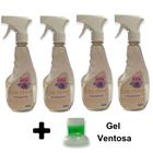 4 Facilitador Para Passar Roupa Lilac Floral Água Cheirosa Borrifador 500ml da Senalândia - Envio Já