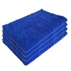 4 Flanelas De Microfibra 38x38cm 300Gsm Azul Detailer