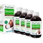 4 Frascos Inhame Puro 250ml - Puryam Uberpharma Suplemento Nutricional Vitaminas A e C