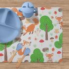 Jogo americano infantil Capivara, jogo americano à prova d'água de desenho  animado para mesa de jantar, mouse fofo capivara placemat, animais roedores  azuis resistentes ao calor, presente para amantes de capivara, presente