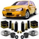 4 Jogo Kit Coxim Suporte Batedor Batente Superior Dianteiro Traseiro Volkswagen Golf 2007 20008 2009 2010 2011 2012 2013 - Axios