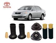 4 Kit Batente Coxim Dianteiro Traseiro Corolla 2003 2004 2005