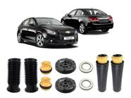 4 Kit Batente Coxim Dianteiro Traseiro Cruze 2011 2012 2013